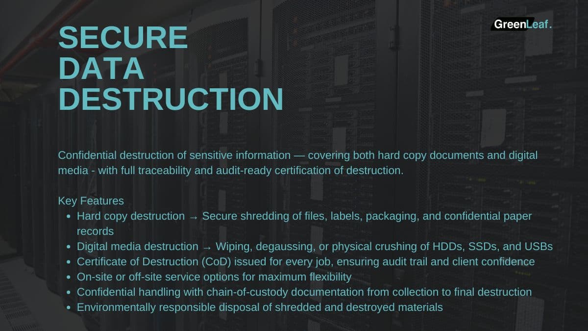 Secure Data Destruction