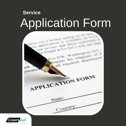 Service Application Form