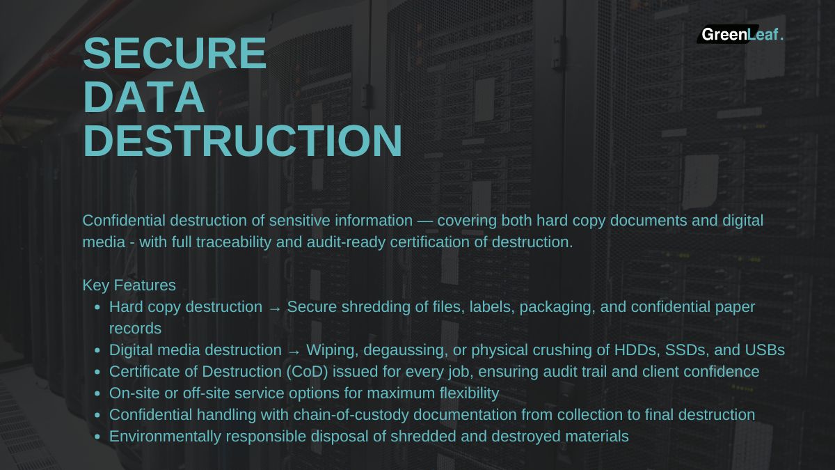 Secure Data Destruction